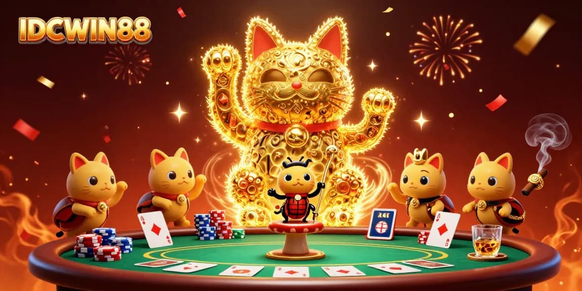 Experience thrilling gameplay with IDCWIN88's engaging online slots and poker action.