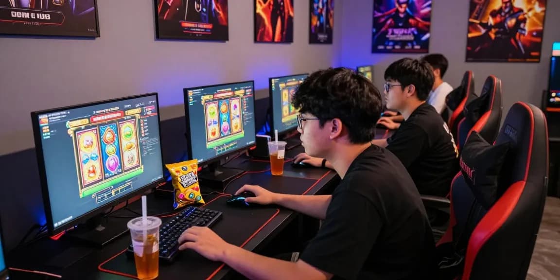 Pengalaman bermain slot online di cipung138 dengan pemain bersemangat dan suasana ceria.