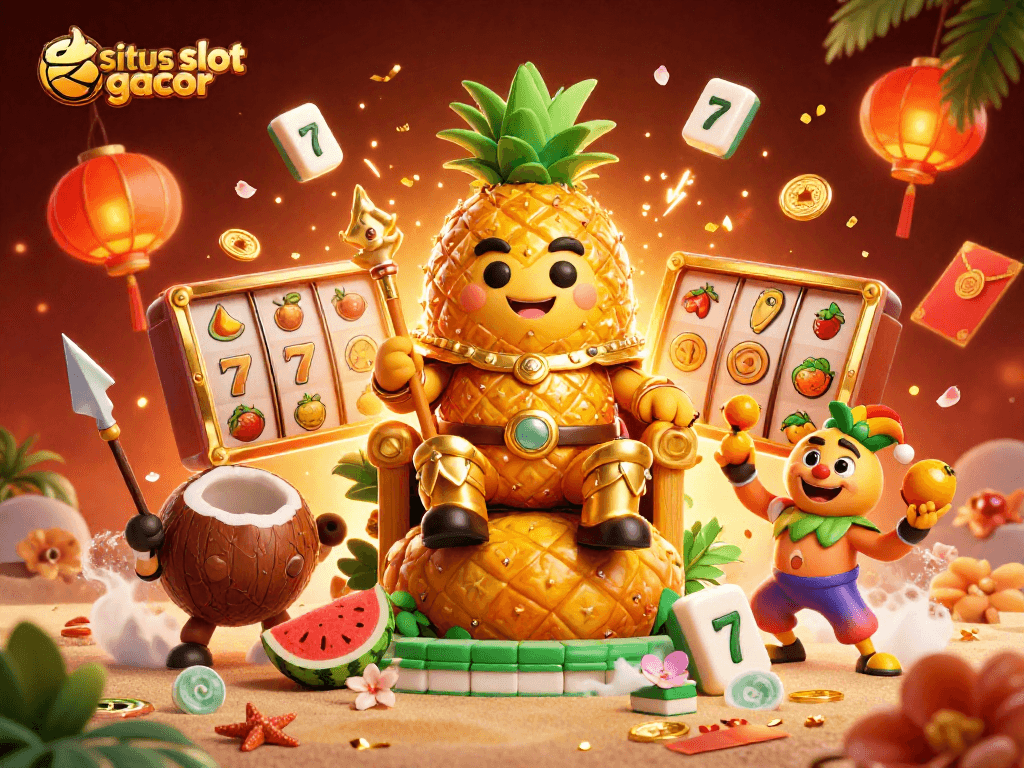 Experience excitement and big wins at situs slot gacor with a vibrant tropical casino scene.
