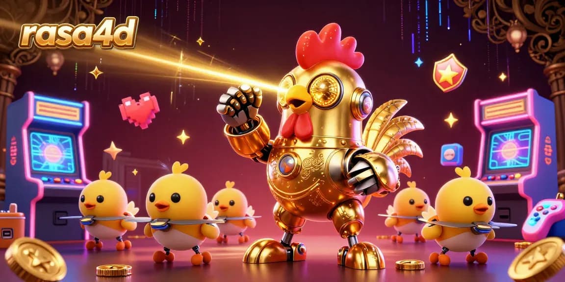 Rasakan keseruan bermain dengan rasa4d dalam permainan kasino menawan dan robot ayam emas.