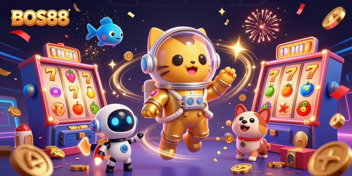 BOS88 menyajikan pengalaman bermain slot online dengan mesin slot beragam tamu yang beruntung.