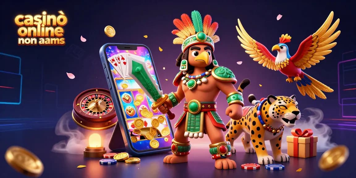 Vivi l'azione nei casinò online non aams con elementi di gioco vivaci e personaggi dinamici.