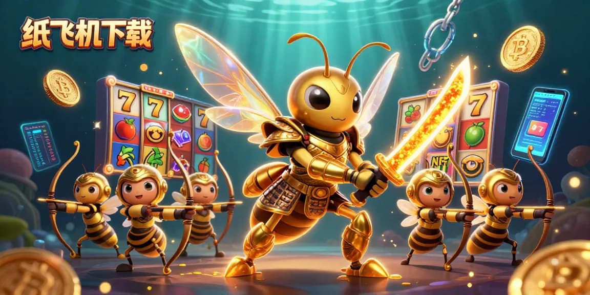 Join the fun of 纸飞机下载 with an exciting 3D casino scene filled with action and vibrant designs.