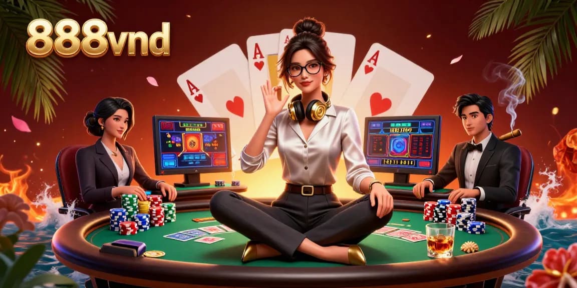 Engage in thrilling gameplay at 888vnd with captivating poker tournaments and vibrant casino actions.