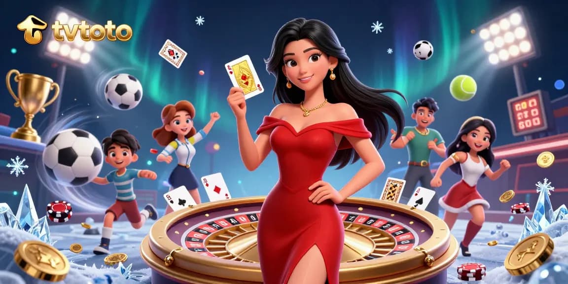 Experience the excitement of tvtoto with stunning graphics and winning potential illustrated vividly.