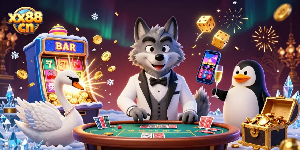 Experience exciting gaming moments at xx88 cn, featuring vibrant casino characters and dynamic slot action.