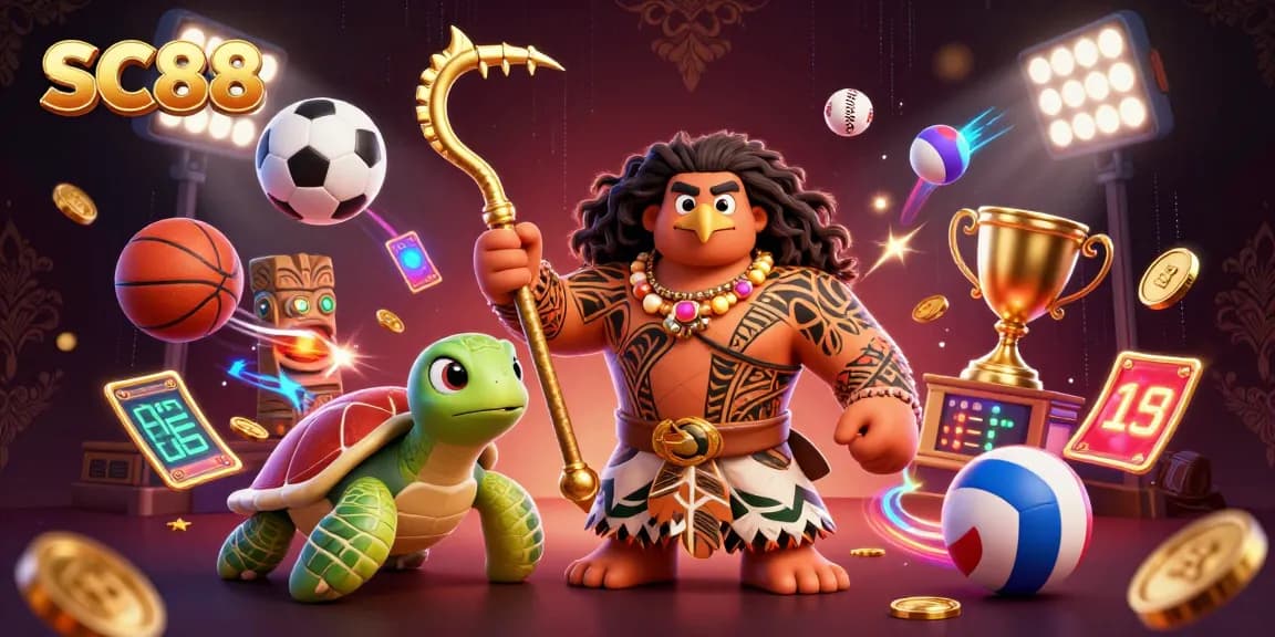 Engage with SC88's vibrant online casino experience featuring dynamic gaming elements and stunning character art.