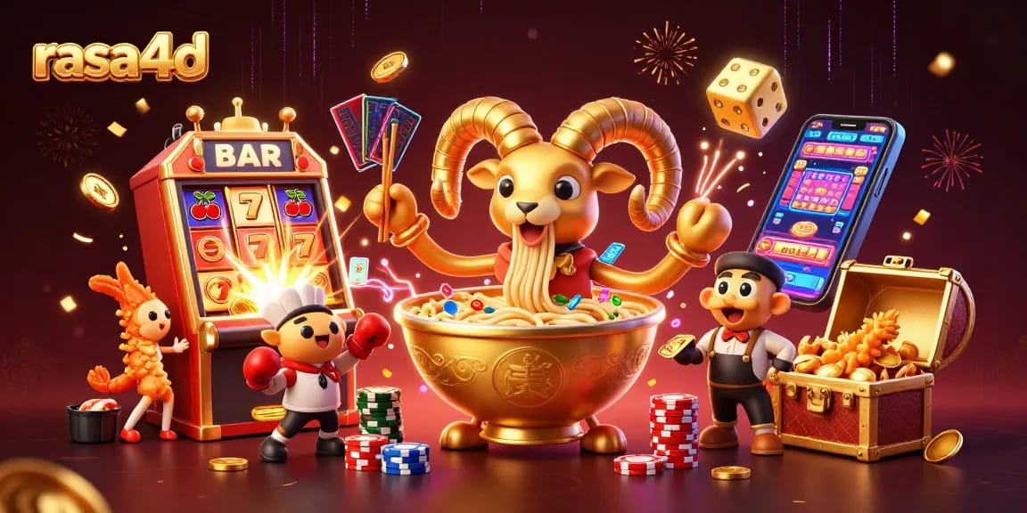 Menangkan permainan dengan rasa4d, bol ramen emas dan dealer sushi di kasino.