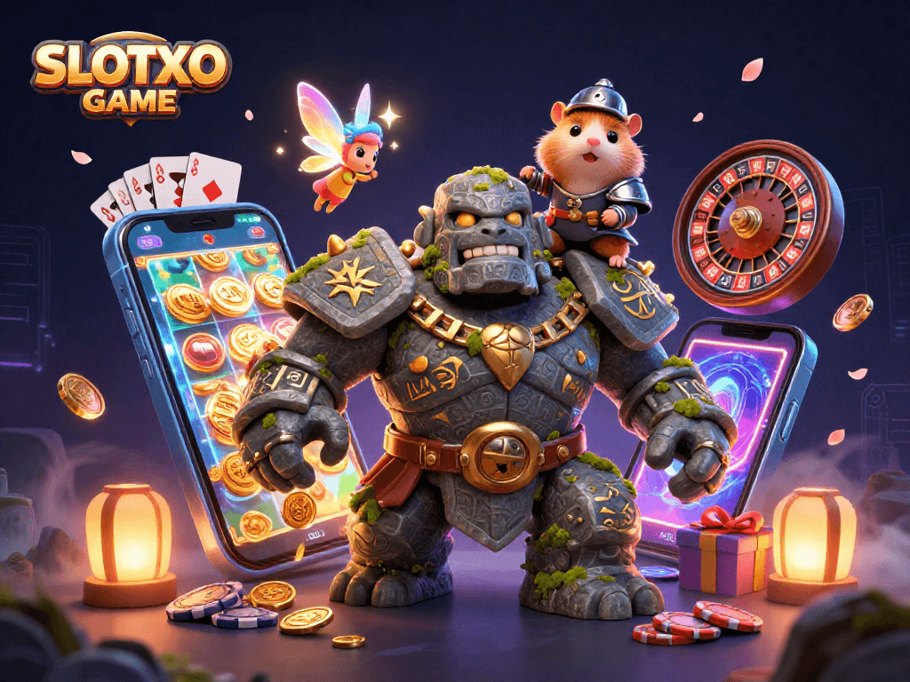 เล่น SLOTXO GAME ผ่านเกมสล็อตออนไลน์ที่น่าตื่นเต้นกับการชนะที่มากขึ้น