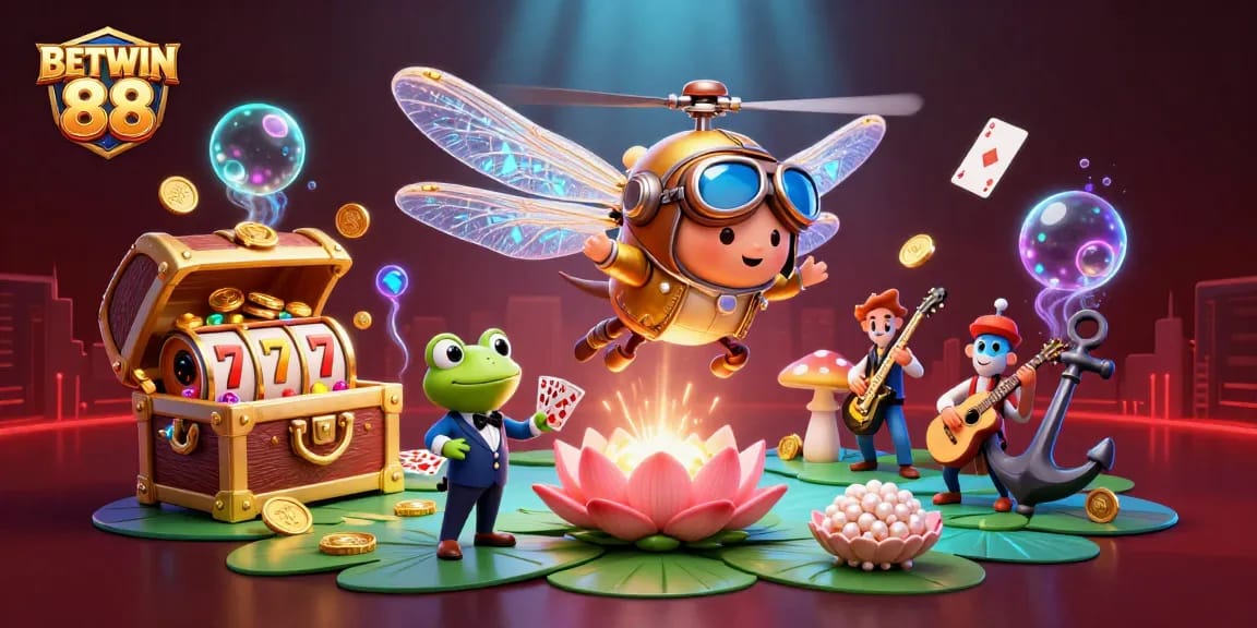 Engage in thrilling gameplay at BETWIN 88, where excitement meets interactive casino elements.