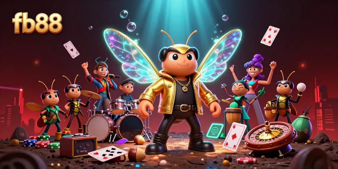 Experience dynamic betting action with fb88 featuring vibrant casino elements and vibrant characters.