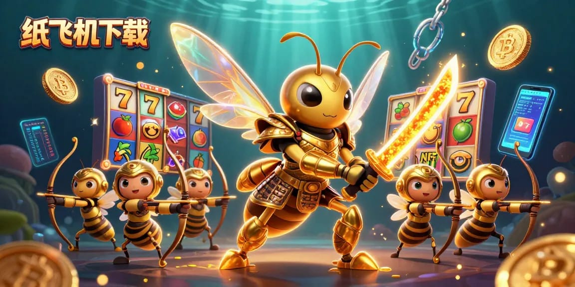 Join the fun of 纸飞机下载 with an exciting 3D casino scene filled with action and vibrant designs.