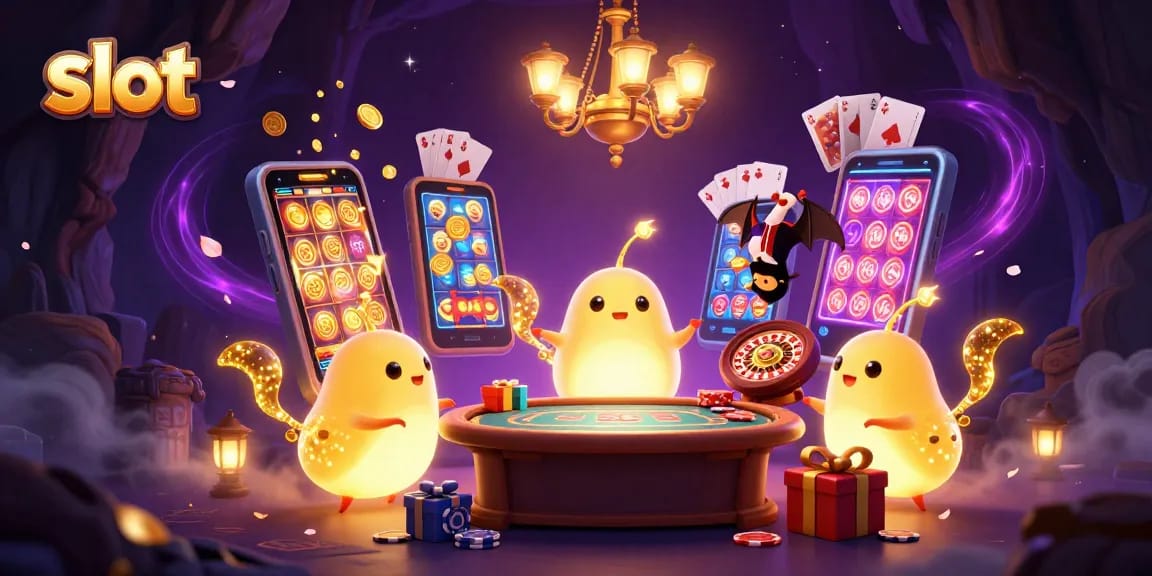 Slot online yang menarik dengan karakter lucu menerangi kasino dan permainan live.