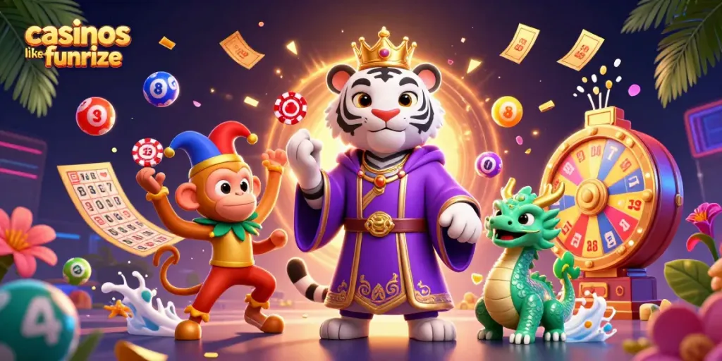 Experience the excitement of casinos like funrize with vibrant games and playful characters.