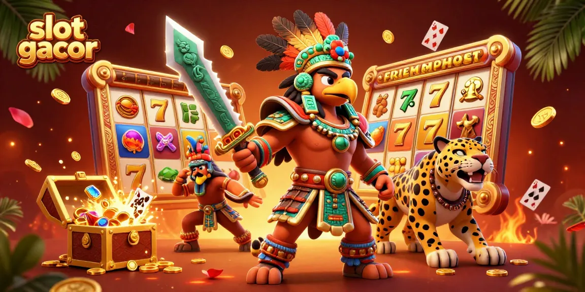 Experience the excitement of slot gacor with vibrant characters and dynamic game elements.