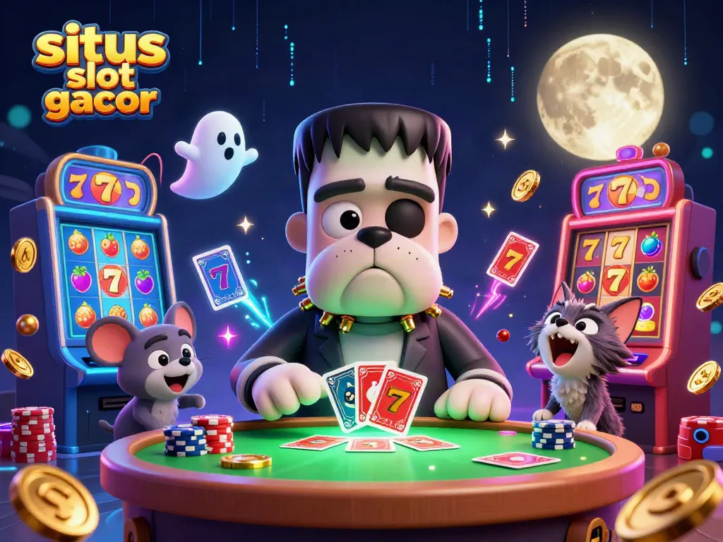 Menang besar di situs slot gacor dengan karakter unik dan mesin slot berwarna-warni yang menarik.