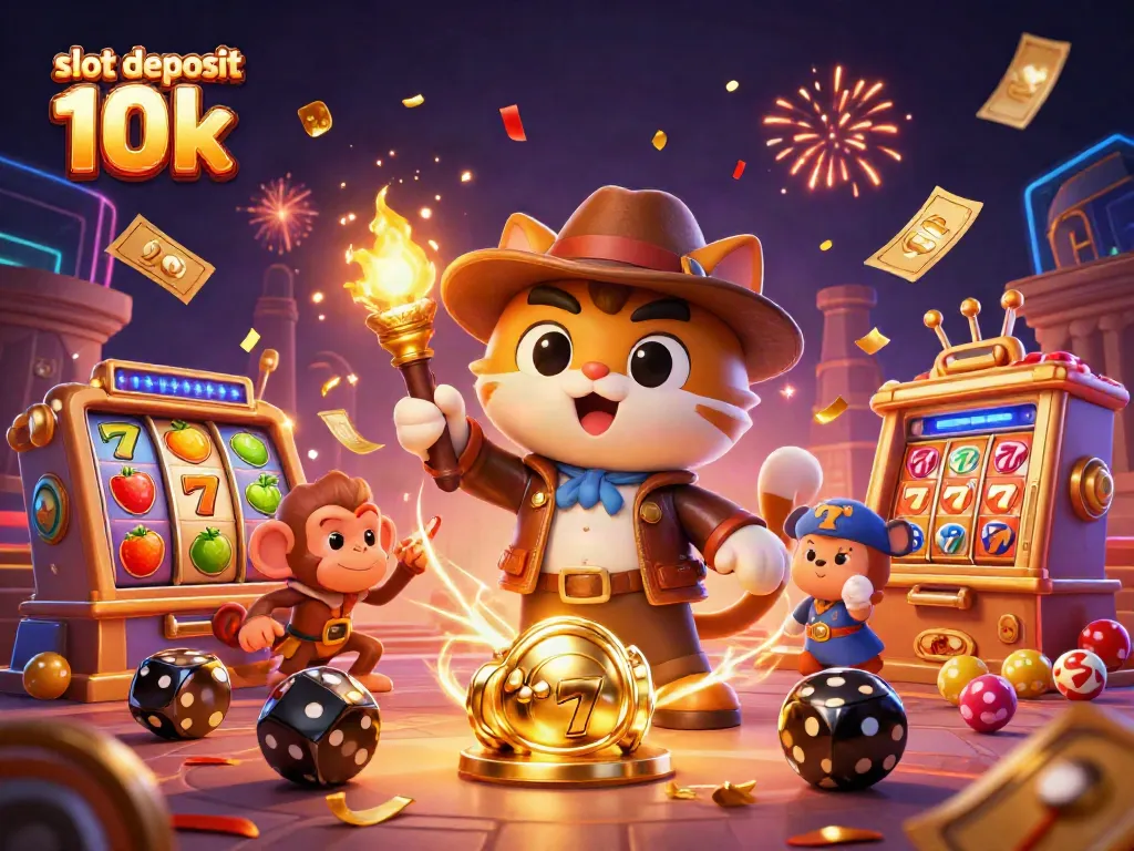 Engage with slot deposit 10k to unveil thrilling jackpots and vibrant casino rewards.