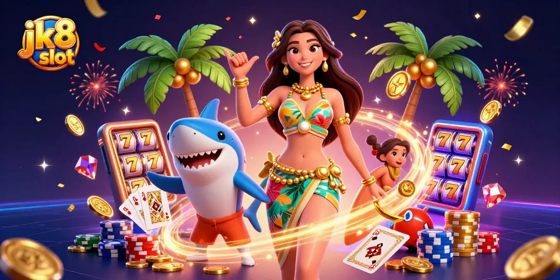Experience the thrill of jk8 slot with vibrant graphics and casino excitement.