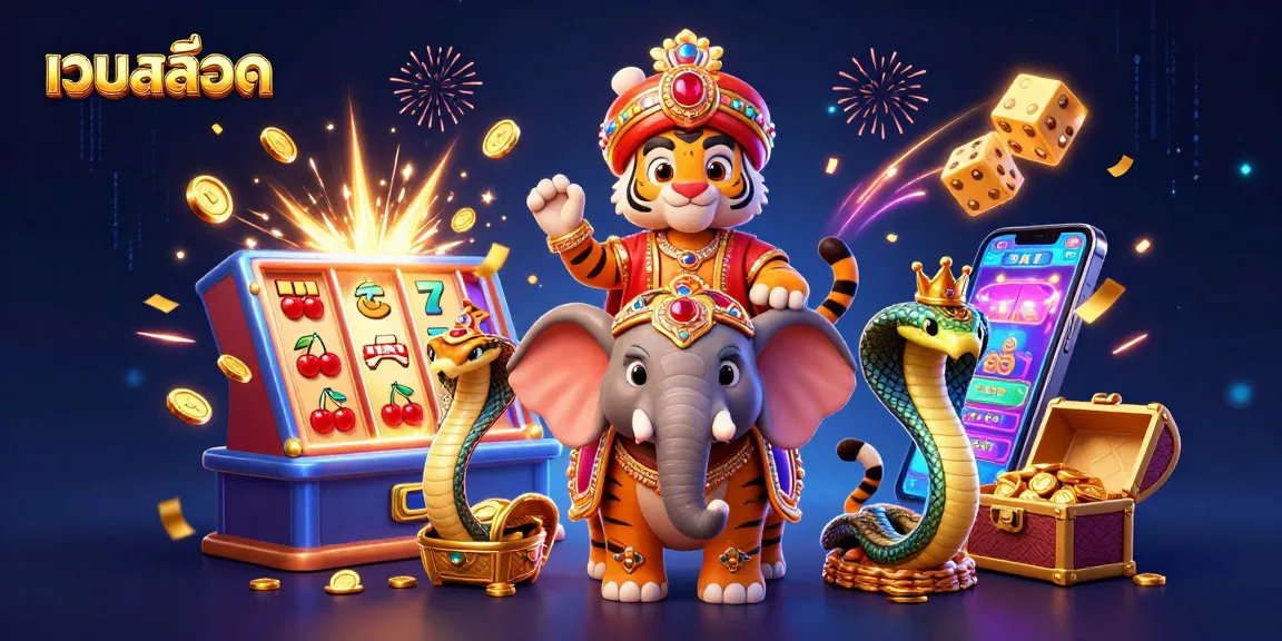 เล่น เว็บสล็อต ตื่นเต้นกับสล็อตแมชชีน 3D และการบุกเบิกแจ็คพอต!