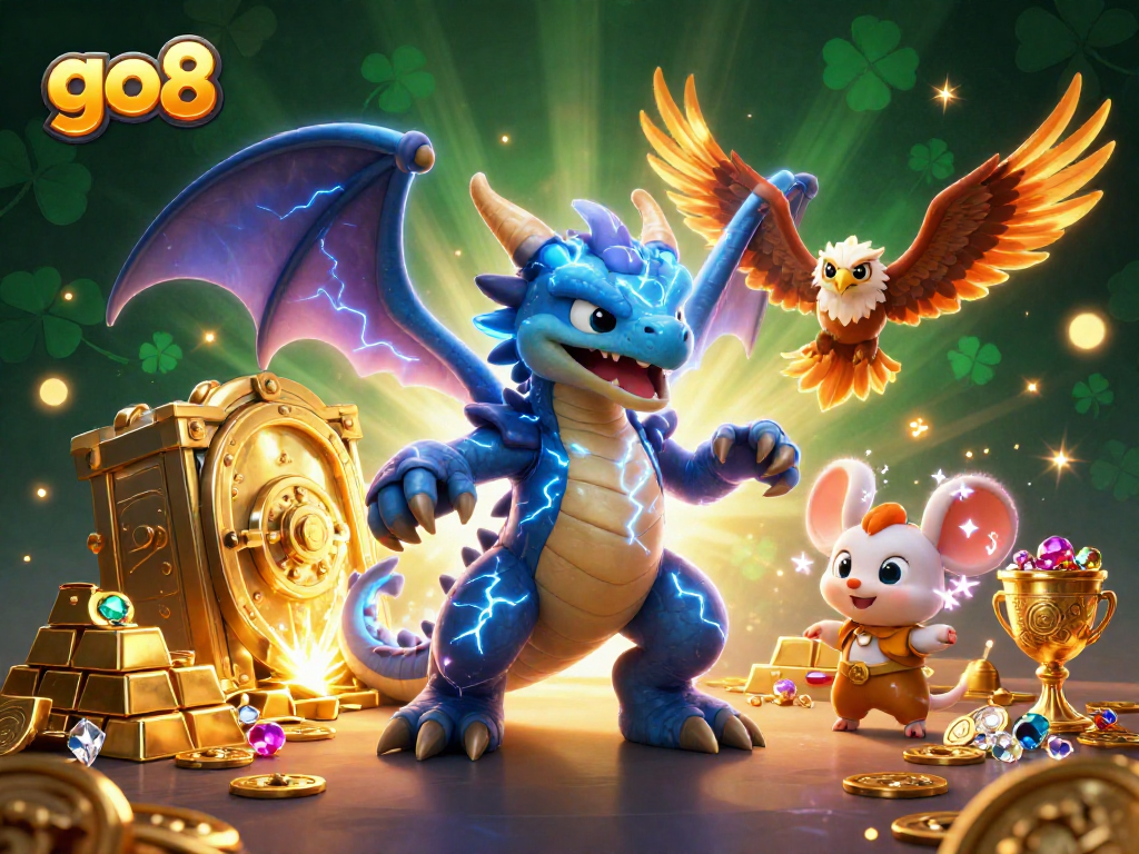 Win big at go8 with thrilling games featuring magical creatures and treasures in dynamic action.