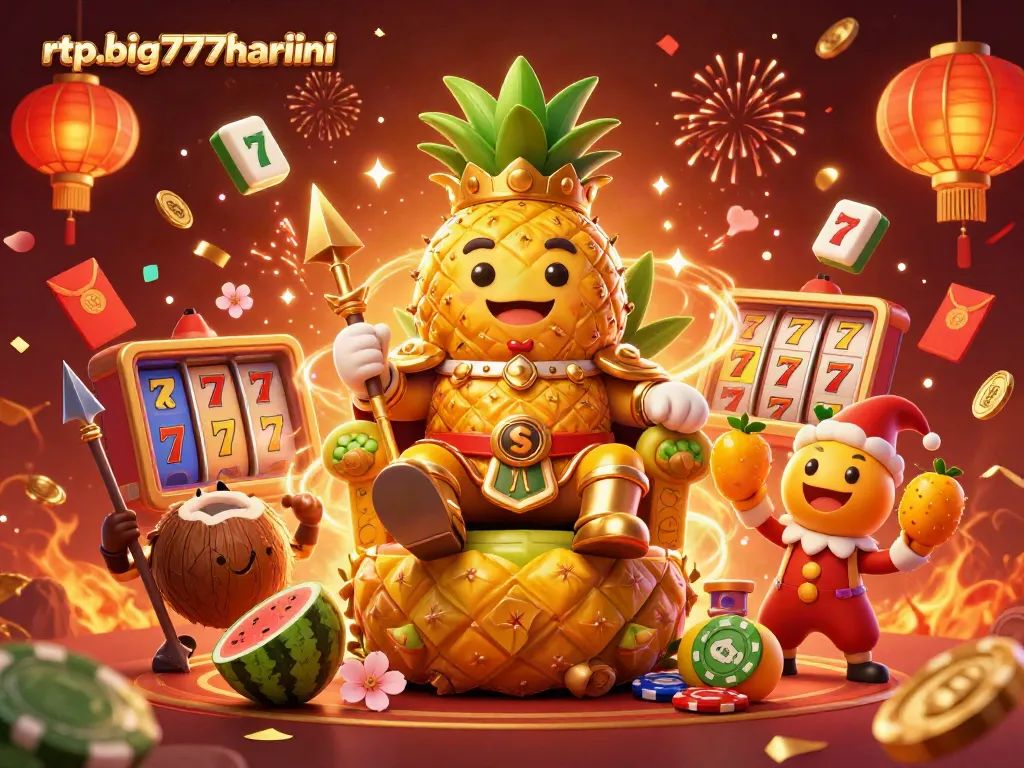 Engage with rtpbig777hariini through vibrant casino art showcasing winning characters in action.