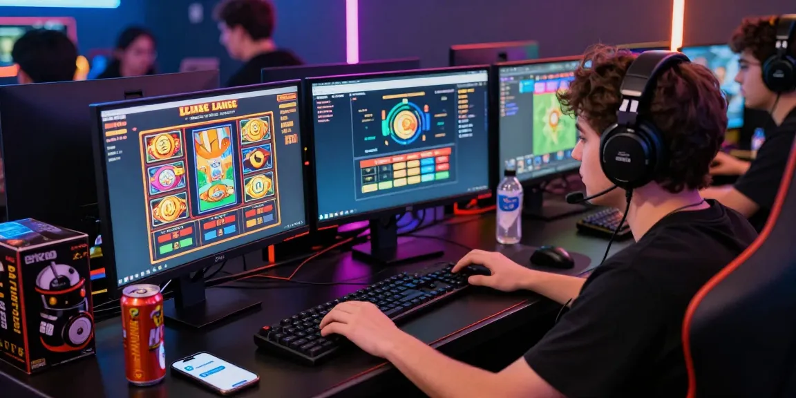 Engaged player withdrawing winnings at Bola88, showcasing an exciting online gaming atmosphere.