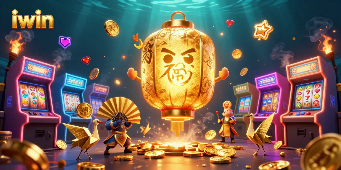 Enjoy thrilling iwin casino gameplay in a vibrant night market setting with dynamic gaming elements.