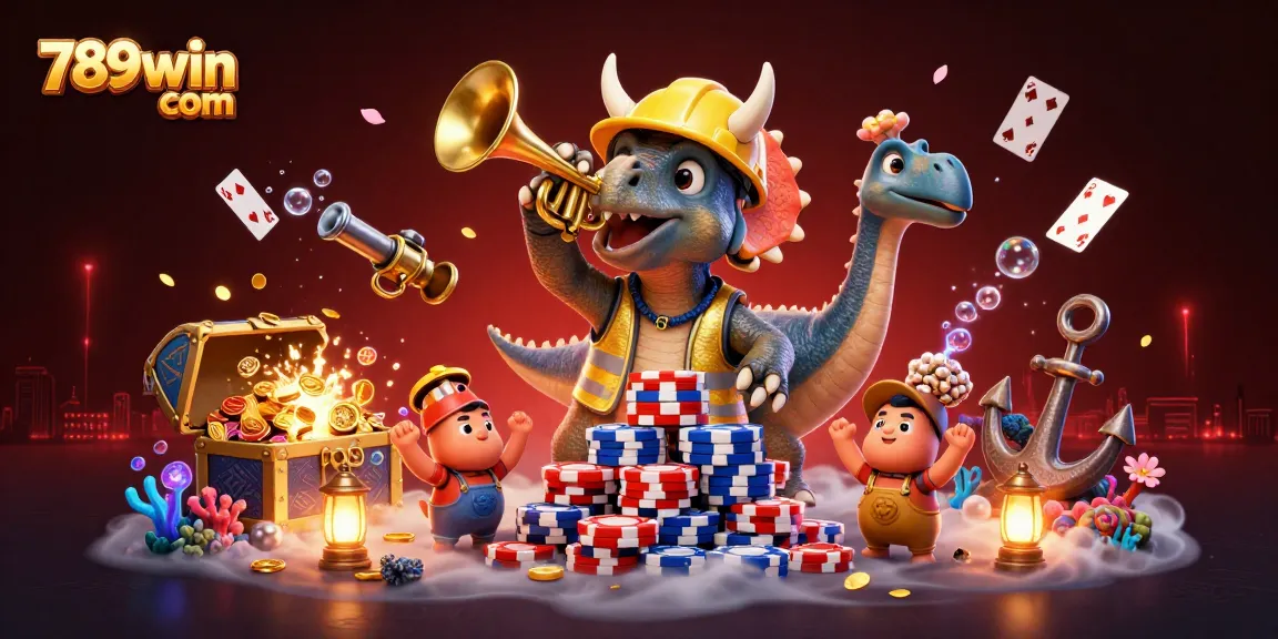 Engage in thrilling gameplay at 789win com with vibrant casino characters and dynamic game elements.