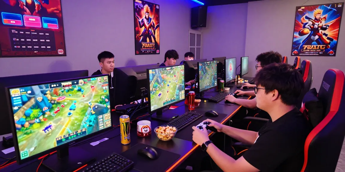 Intense gaming atmosphere at 78win featuring players in action, showcasing competitive fish shooting gameplay.