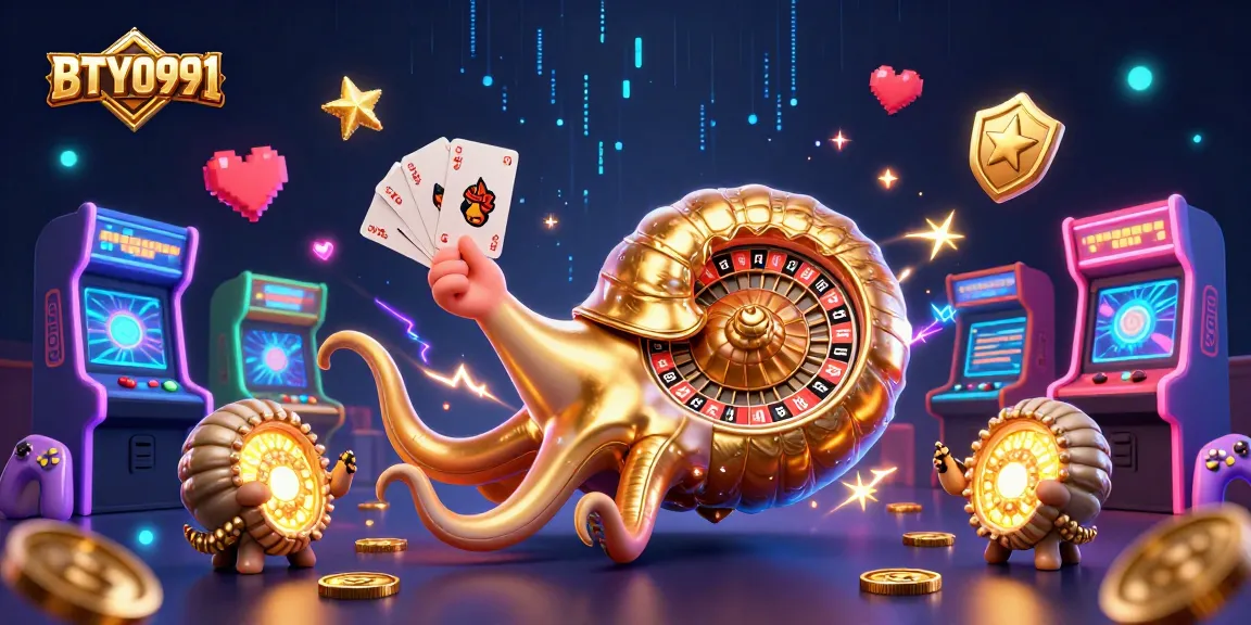 Engage with BTY0991 while immersing in a vivid 3D gaming experience with unique casino elements.