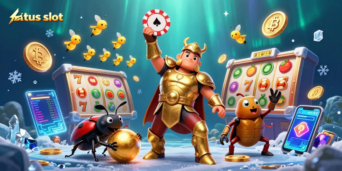 Play exciting situs slot games with vibrant characters and dazzling winning potential.