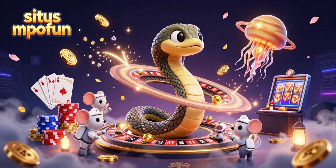 Place your bets at situs mpofun with vibrant 3D casino characters and dazzling game elements.
